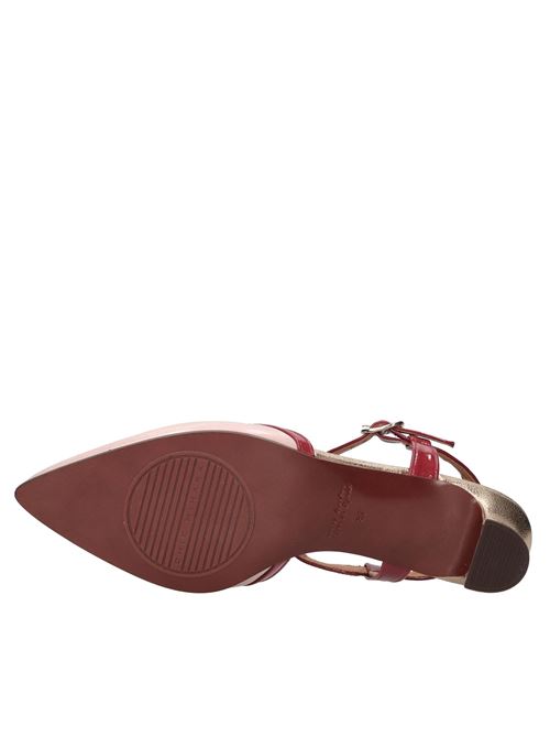 HAMEDI model slingback pump in leather CHIE MIHARA | HAMEDIROSA
